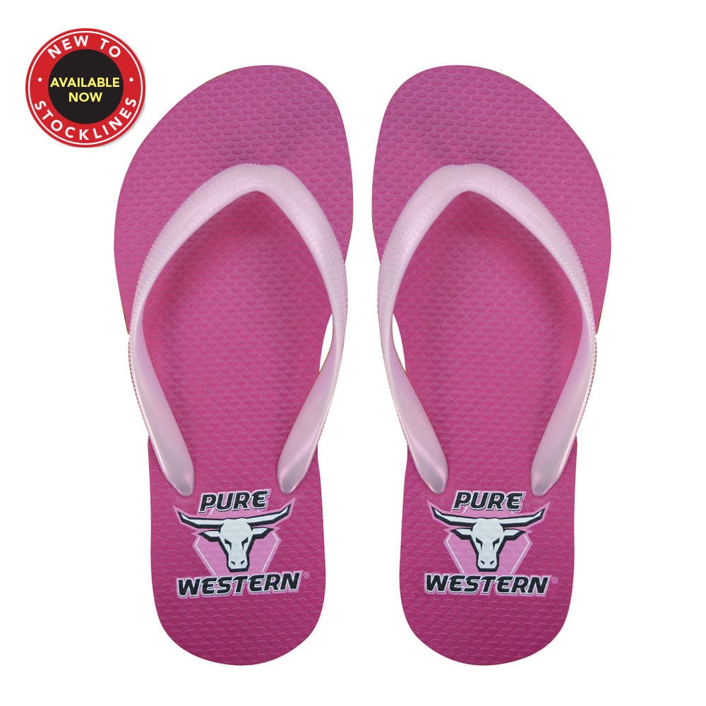 PURE WESTERN CANDY KIDS THONGS - Hidden Valley Clothing