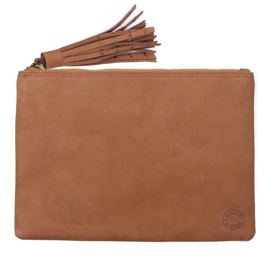 RINGERS WESTERN CLUTCH Isa Tassel Clutch | Tan