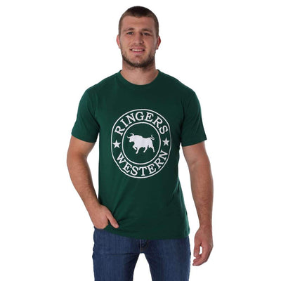 RINGERS WESTERN T-SHIRT 118101002 Ringers Western Blueys Classic T-Shirt | Evergreen