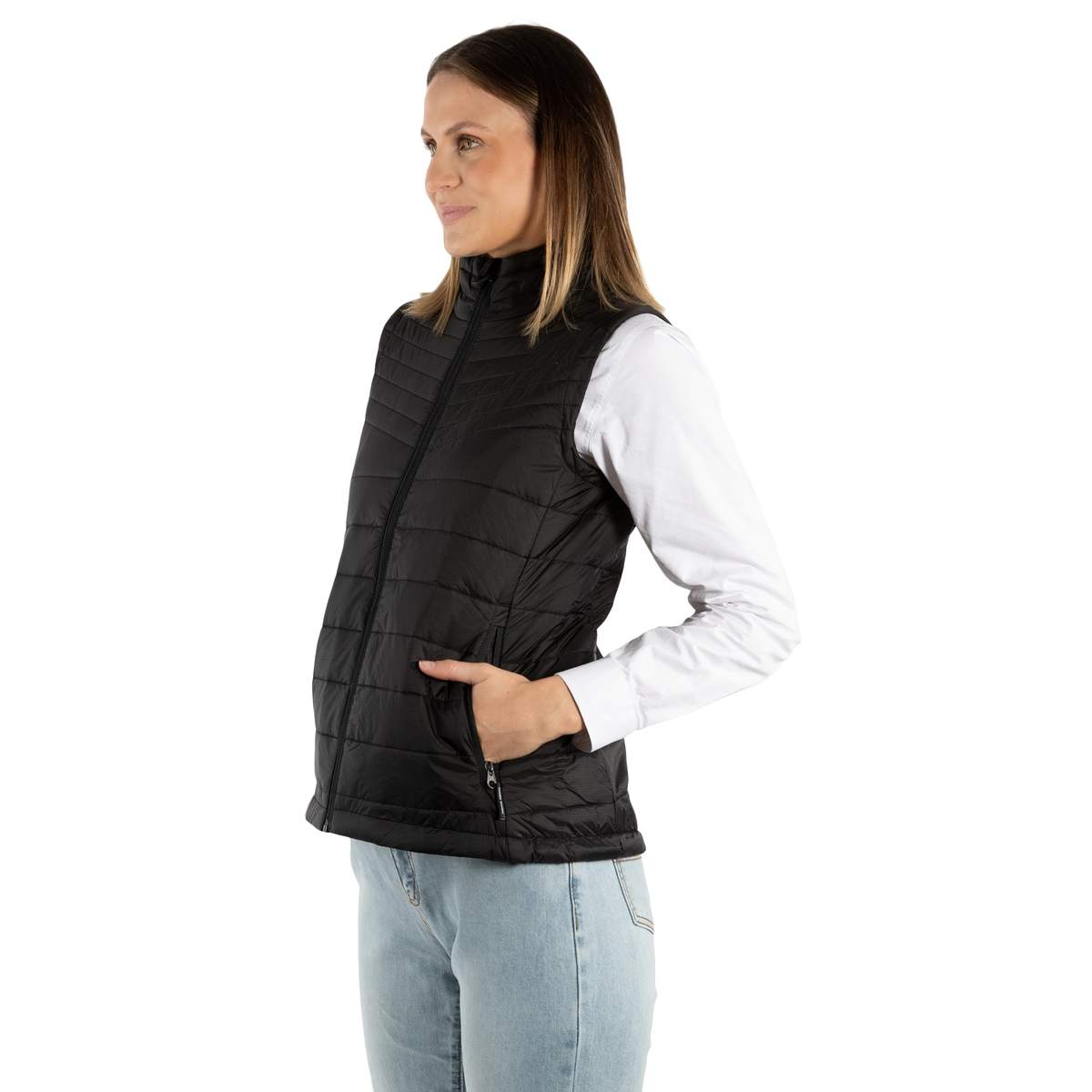 RINGERS WESTERN VEST 220250RW Eden Womens Packable Vest | Black