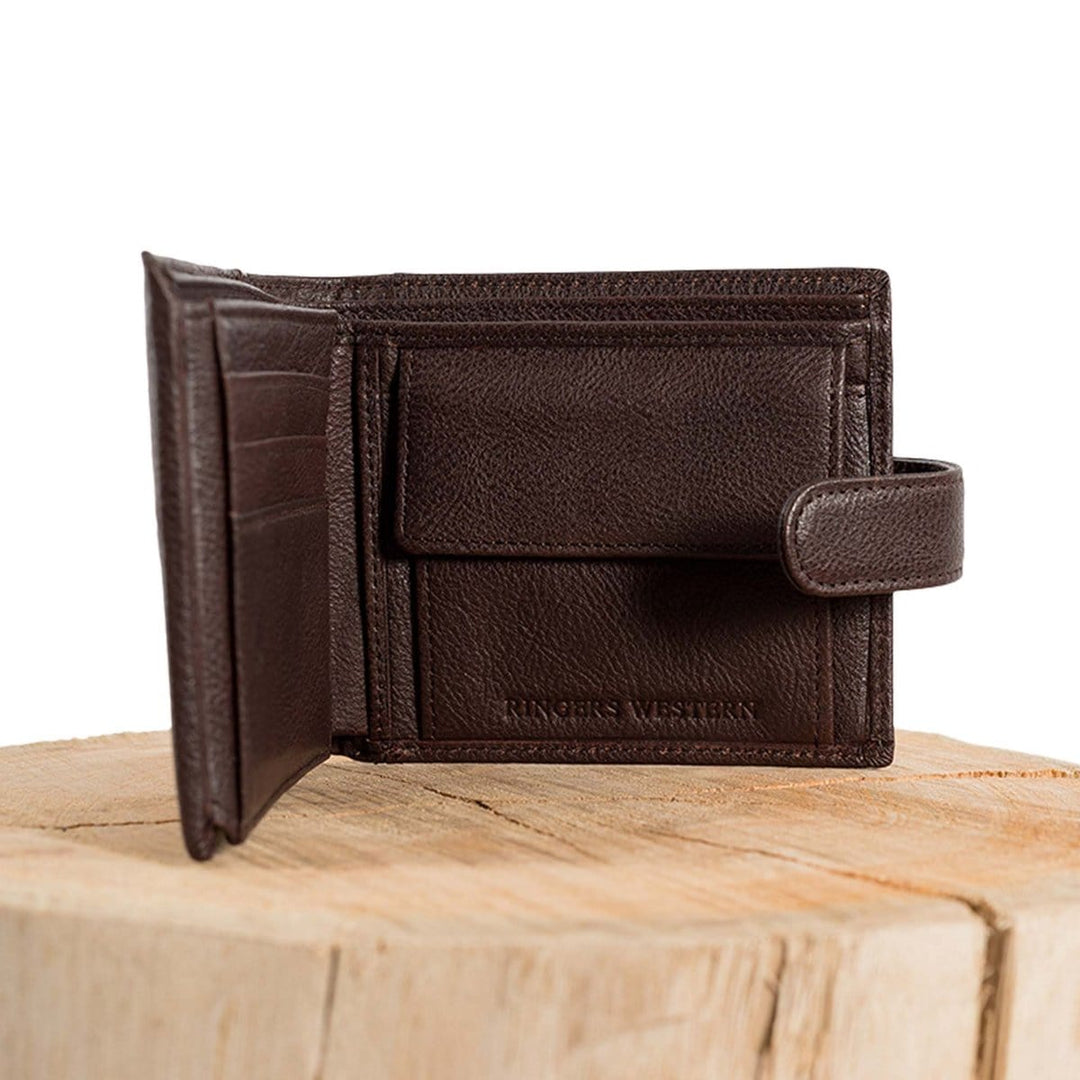 RINGERS WESTERN WALLET 721048RW Cypress Wallet | Dark Chocolate