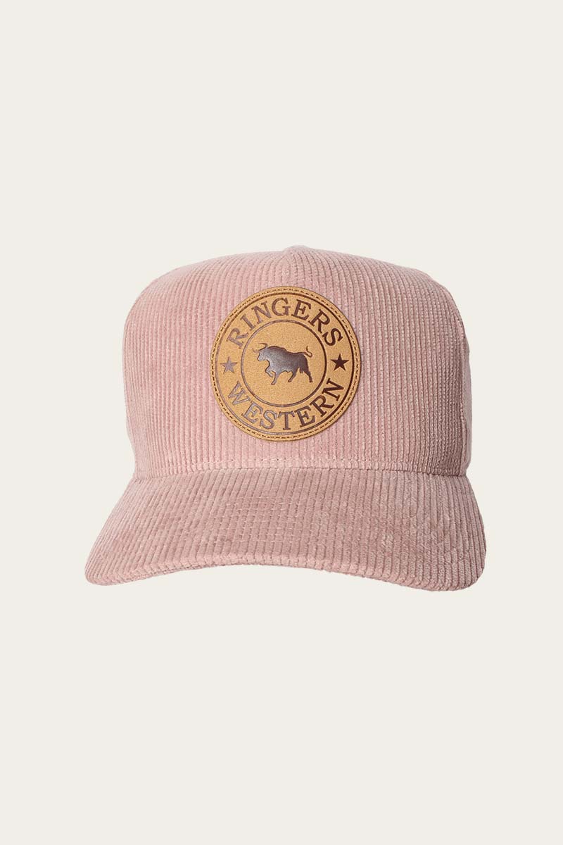 420249RW Grover Corduroy Baseball CAP | Rosey Pink