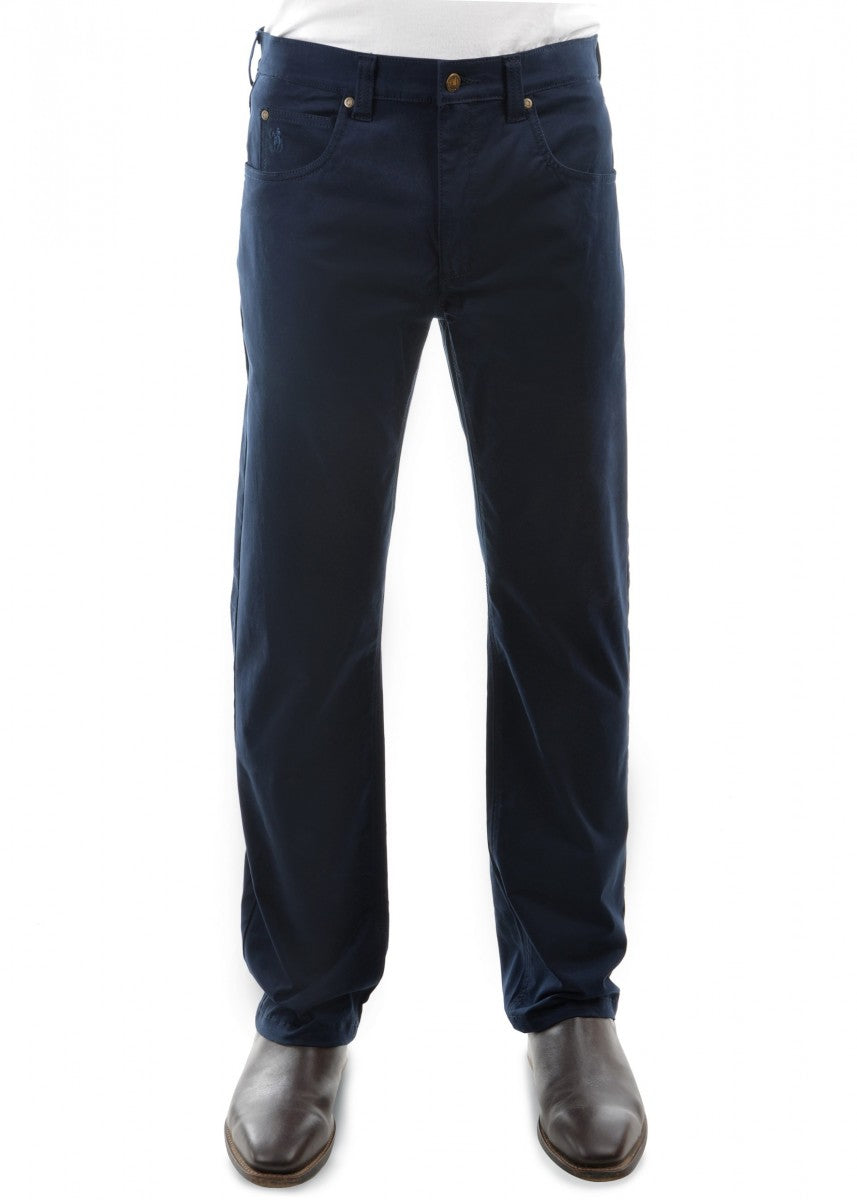 TCP1239007 Mens Stretch Moleskin Jean 32 Leg | Navy