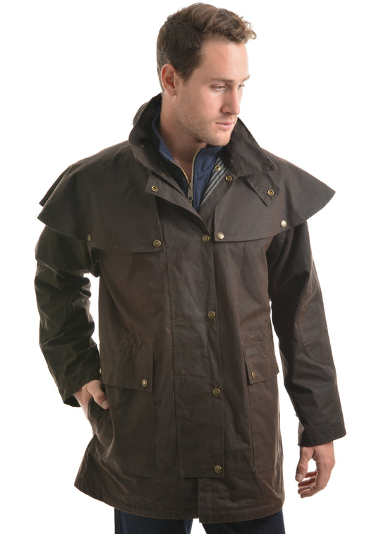 TCP1731408 High Country Prof Oilskin Short Coat I Rustic Mulch