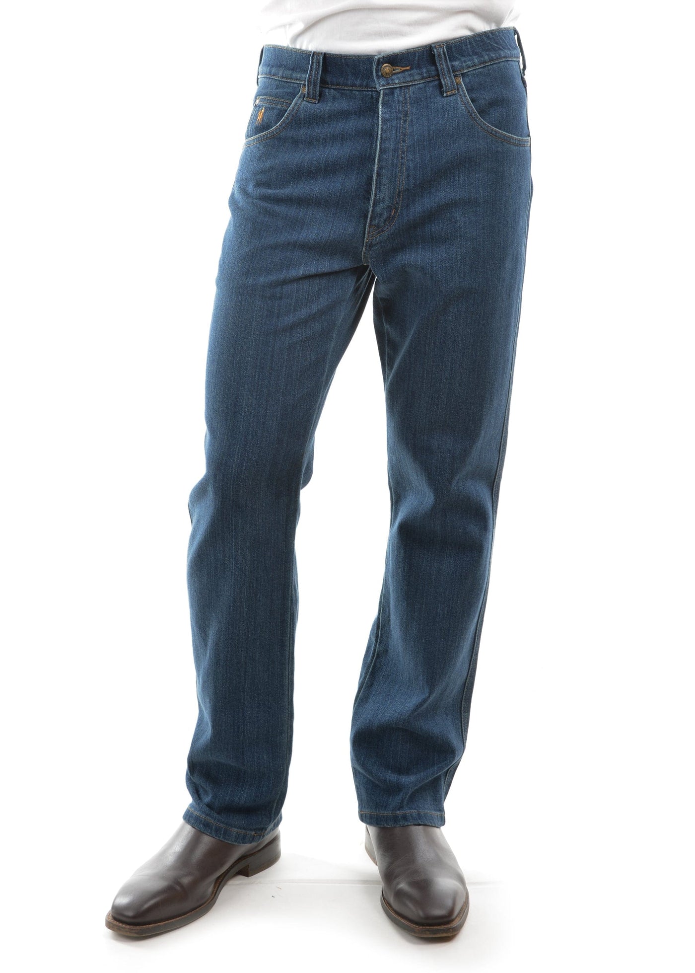 THOMAS COOK BOOTS AND CLOTHING JEANS TCP1234381 Mens Stretch Comfort Waist Jean | Stone Wash