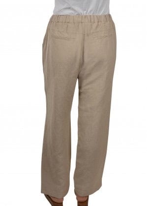 THOMAS COOK BOOTS AND CLOTHING PANTS T1S2271060 Womens Shay Drawcord Pants | Taupe