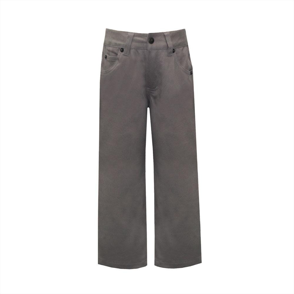 THOMAS COOK BOOTS AND CLOTHING PANTS TCP7208007 Kids Stretch Moleskin Jean | Greystone