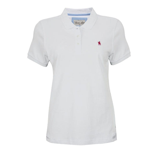 THOMAS COOK BOOTS AND CLOTHING POLO TCP2512059 Classic Stretch Polo | White