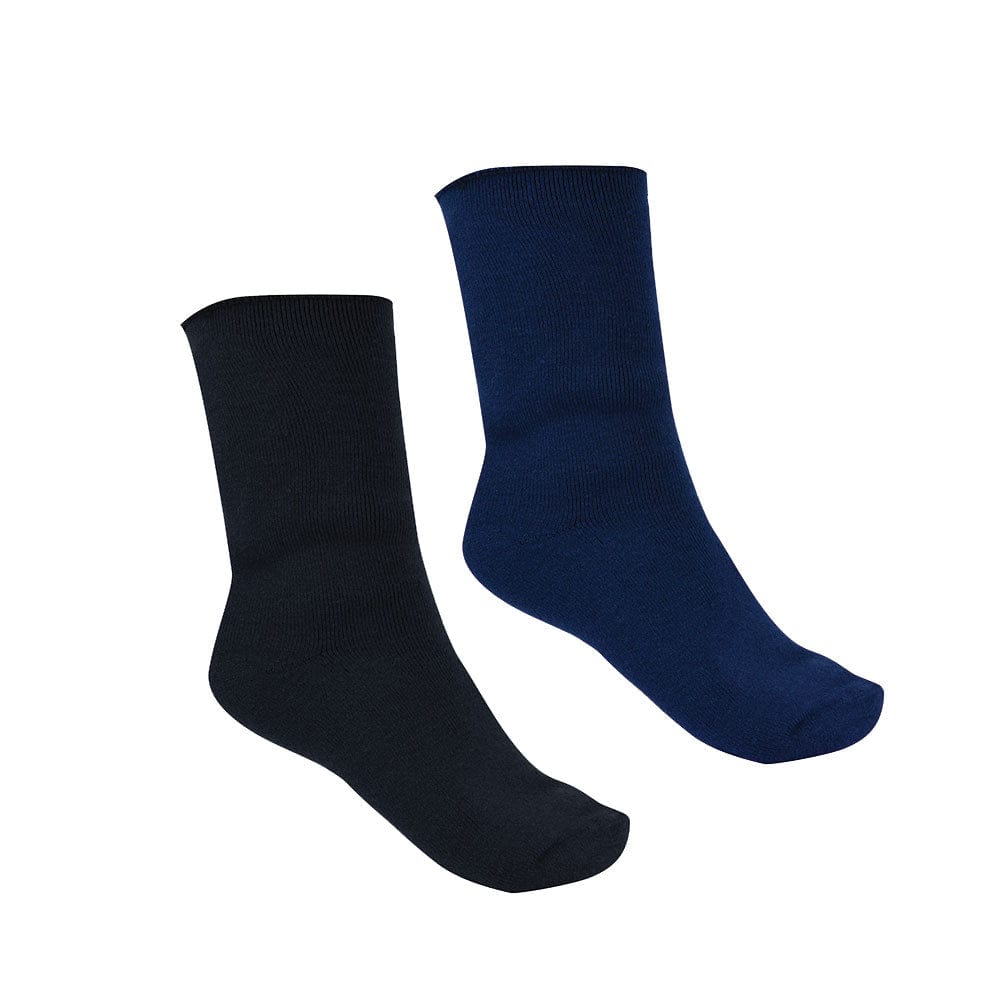 THOMAS COOK BOOTS AND CLOTHING SOCKS NAVY/BLACK / 2-7 TCP1992SOC Thermal Socks 2-Pack | Multiple Colours