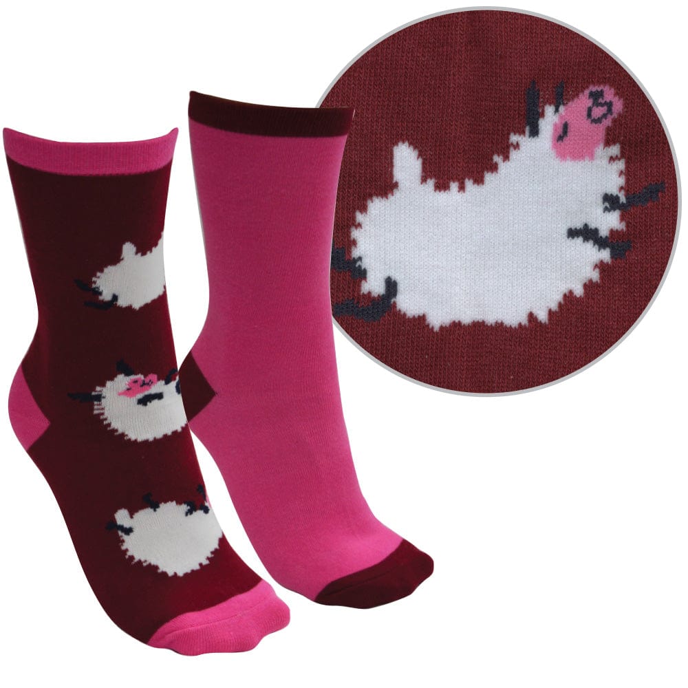 THOMAS COOK BOOTS AND CLOTHING SOCKS TCP7908SOC Kids Farmyard Socks | Twin Pack