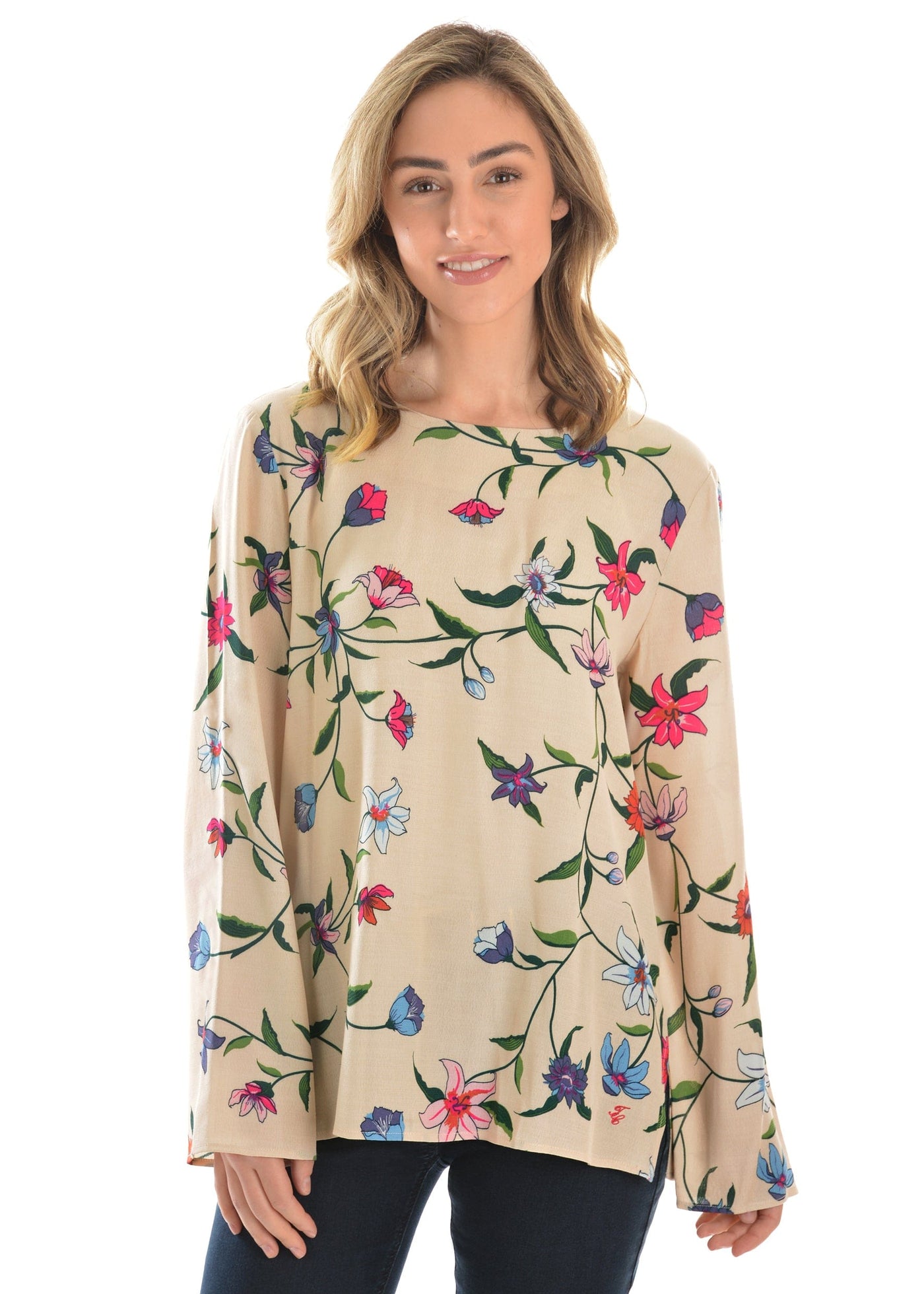 THOMAS COOK BOOTS AND CLOTHING TOP T0W2542064 Womens Jasmin Long Sleeve Top | Multi